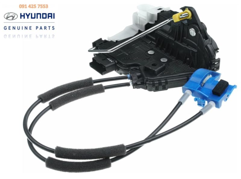 Cơ Cấu Khóa Cửa Trước Trái Xe Kia Forte Chính Hãng 813101M040