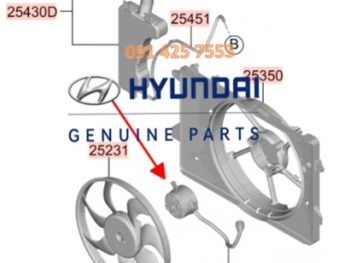 Mô Tơ Quạt Két Nước Xe Stargazer Chính Hãng