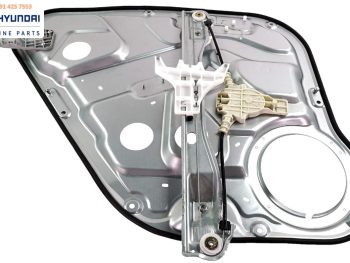 Cáp Nâng Kính Trước Xe SantaFe 2007 Chính Hãng